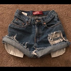 Denim Levi’s Shorts